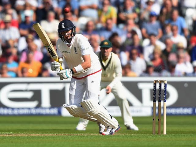 Joe Root unfurls another effortless shot on his way to his eighth Test hundred (Reuters)