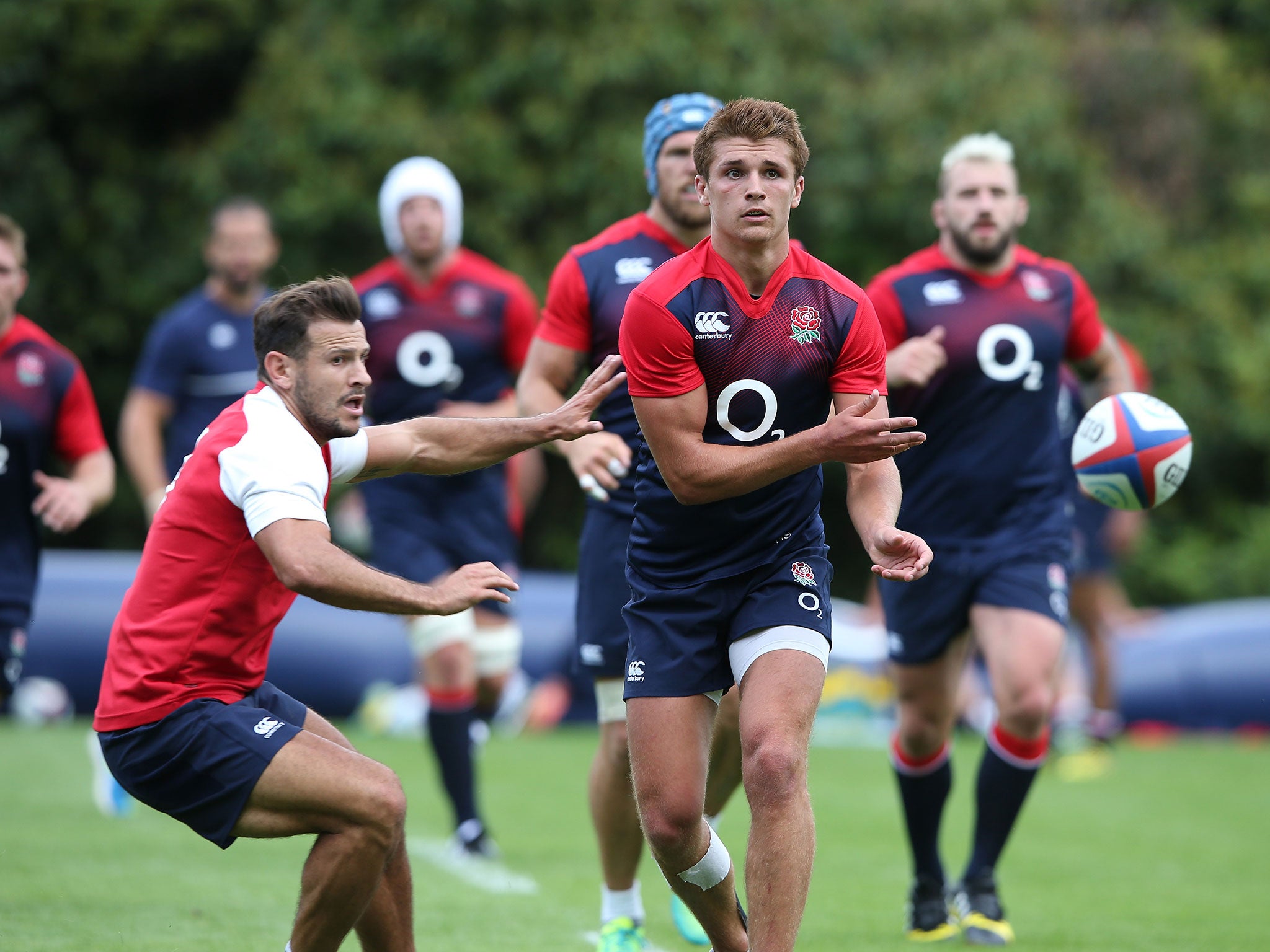 Uncapped Exeter back Henry Slade’s versatility could count in his favour with Stuart Lancaster
