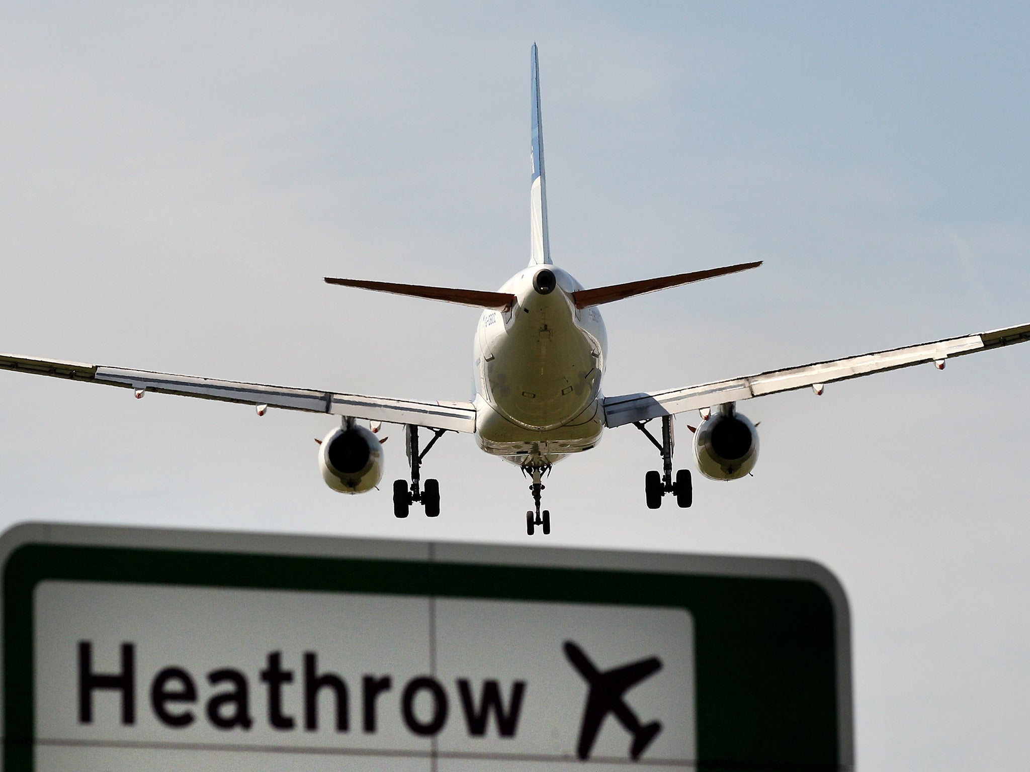 The woman was arrested on her return to Heathrow Airport