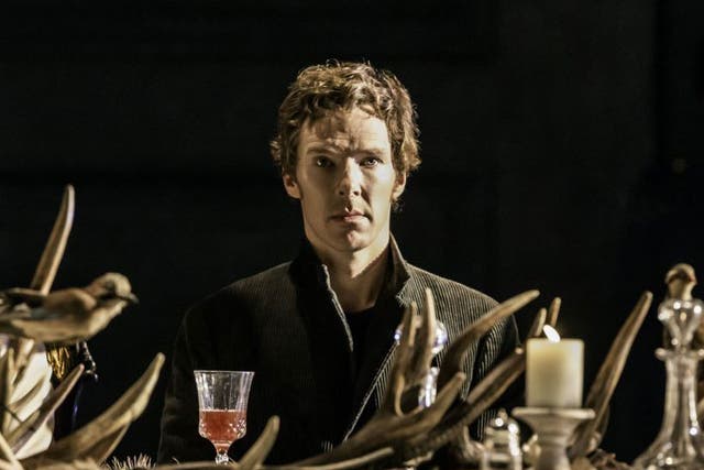 Benedict Cumberbatch is already fed up of audience members filming his Hamlet at the Barbican