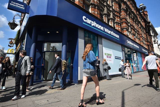 An unexpected forecast for a drop in annual profit in August hammered Dixons Carphone 