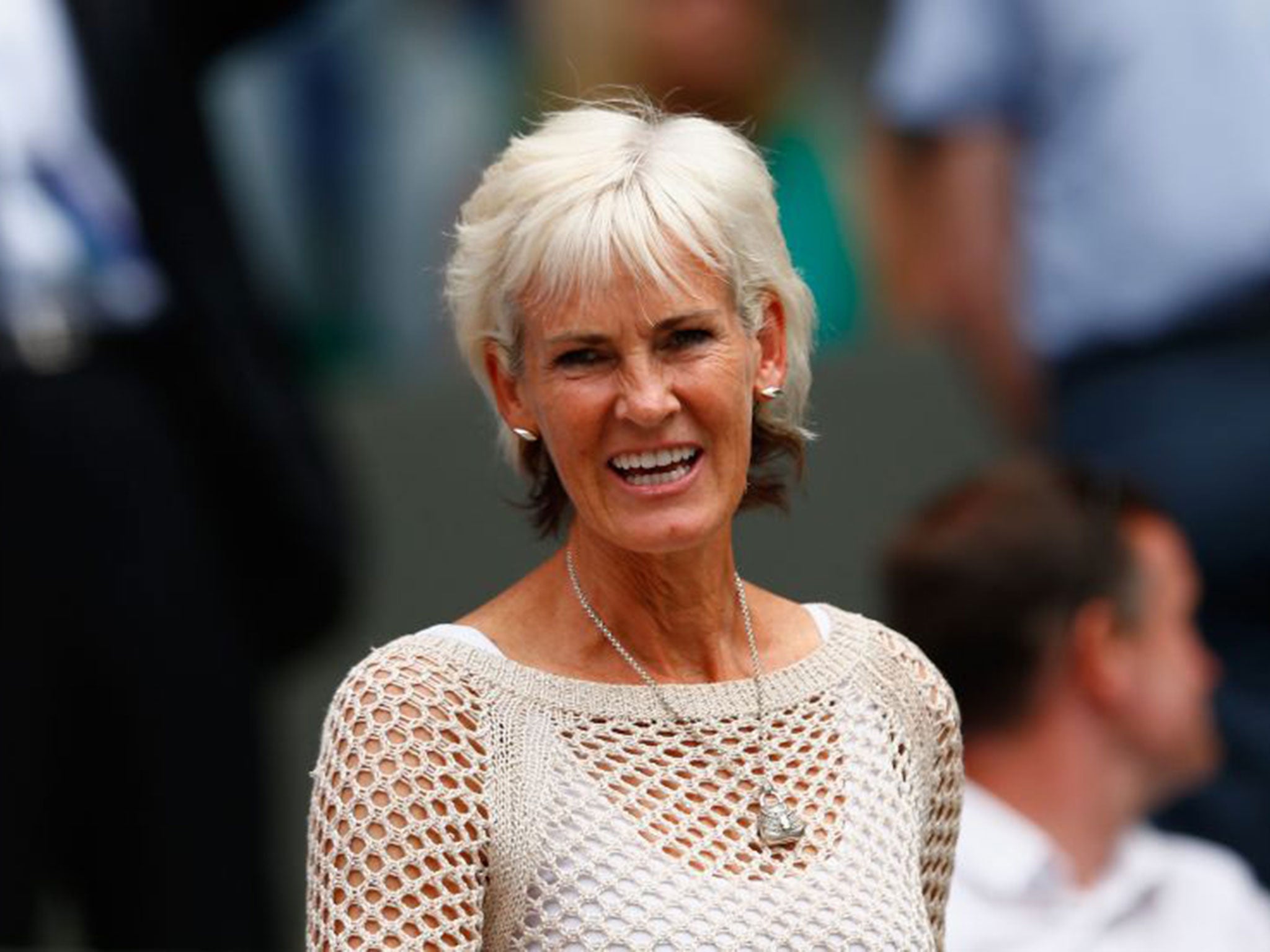 Captain of the British Women's Federation Cup team coach Judy Murray