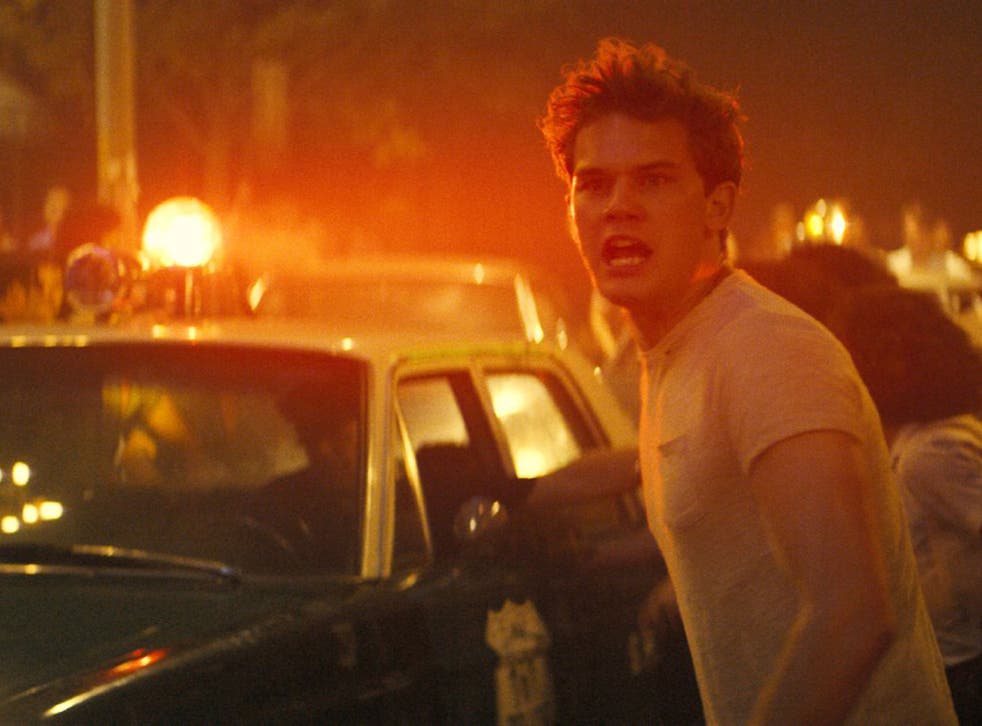 Jeremy Irvine as lead character Danny in Stonewall
