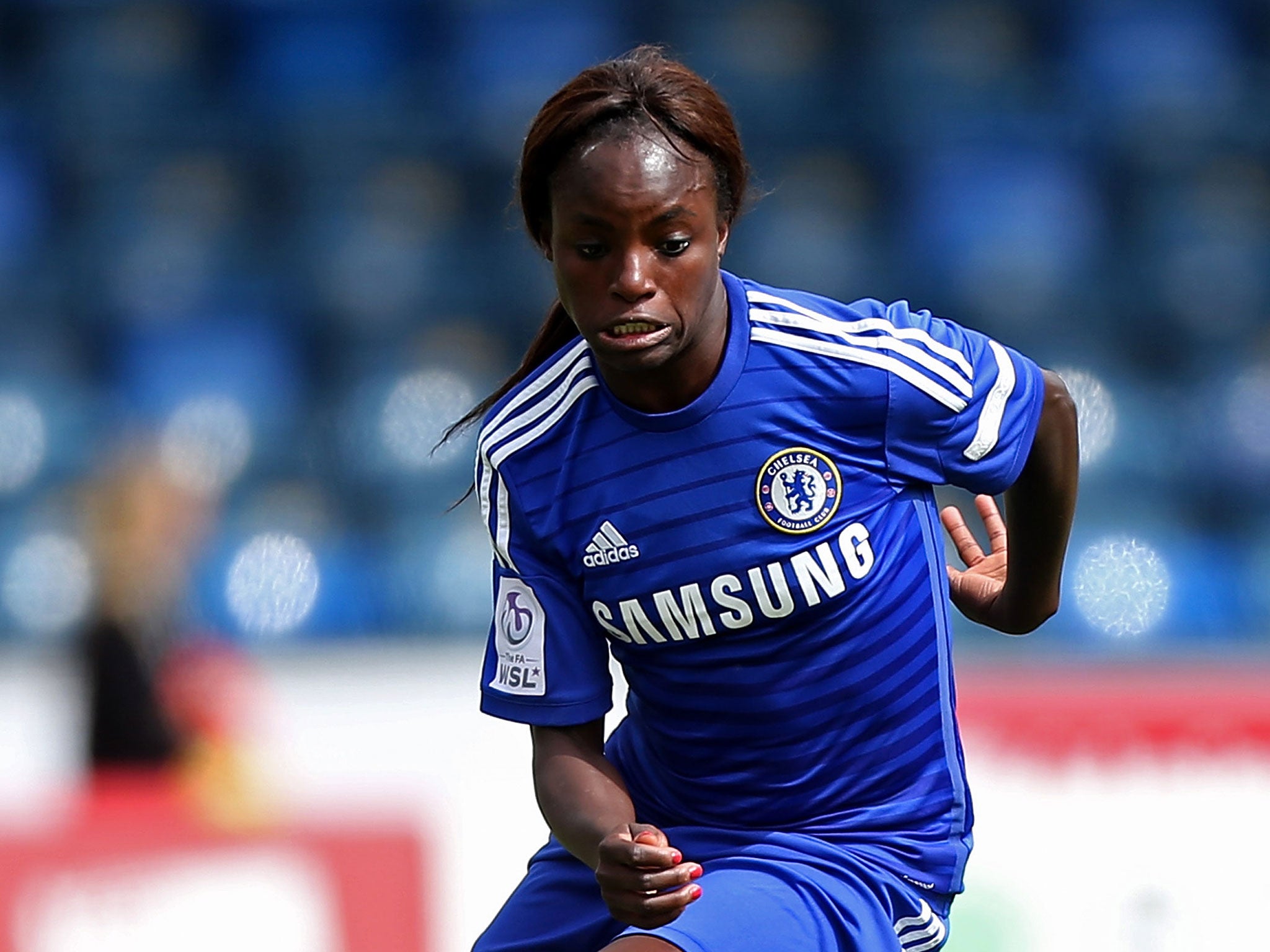 England and Chelsea FC footballer Eniola Aluko