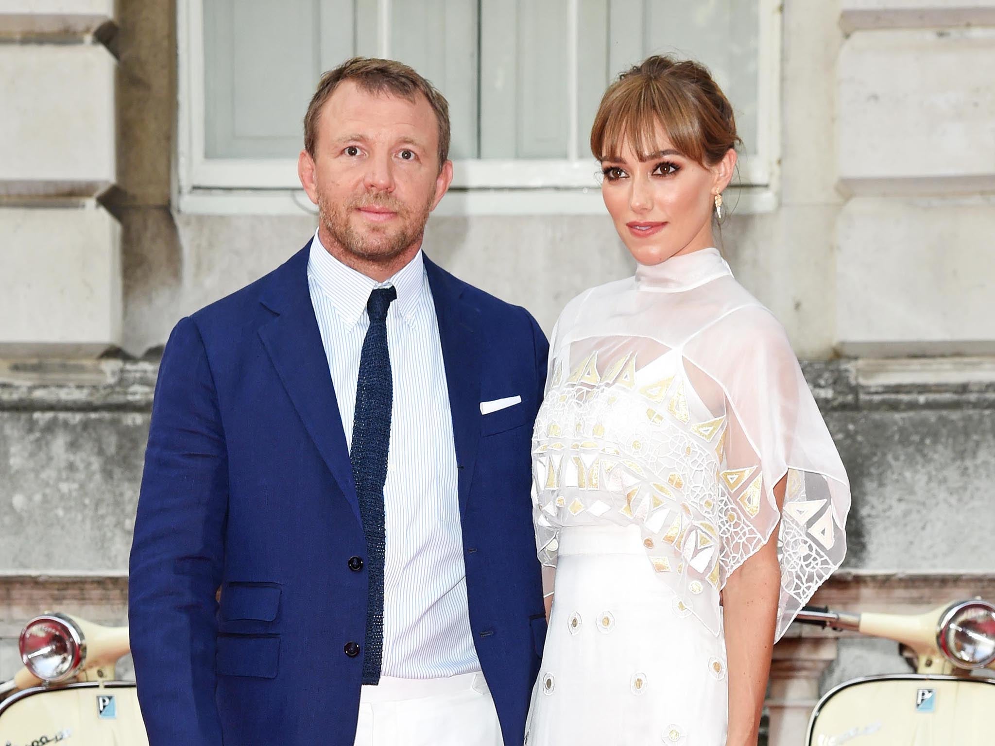 Guy Ritchie and Jacqui Ainsley Ritchie at the people's premiere of "The Man From U.N.C.L.E" (Photo credit Can Nguyen/REX)