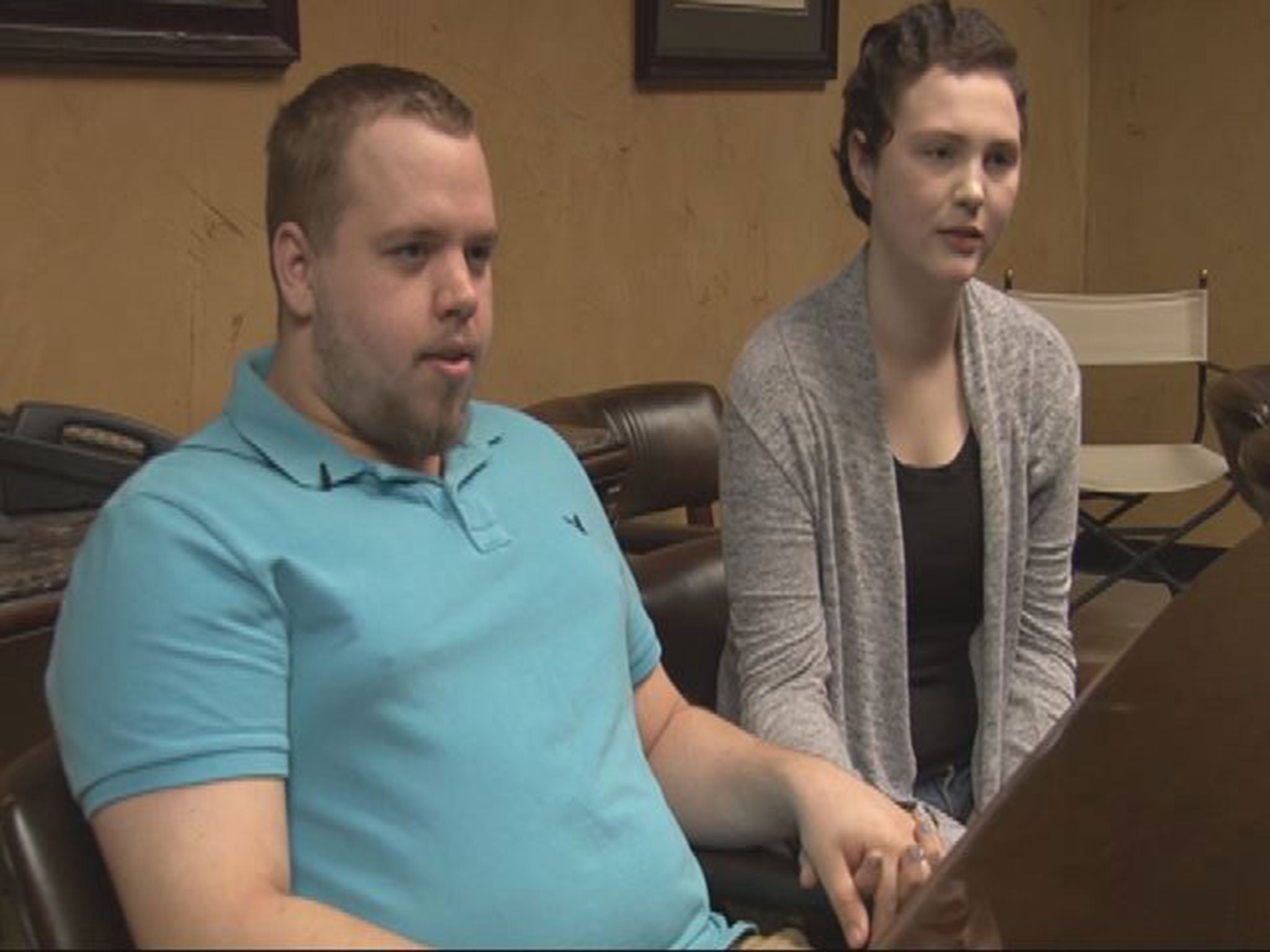 Josten Bundy and Elizabeth Jaynes, in a screenshot from the KLTV show (KLTV)