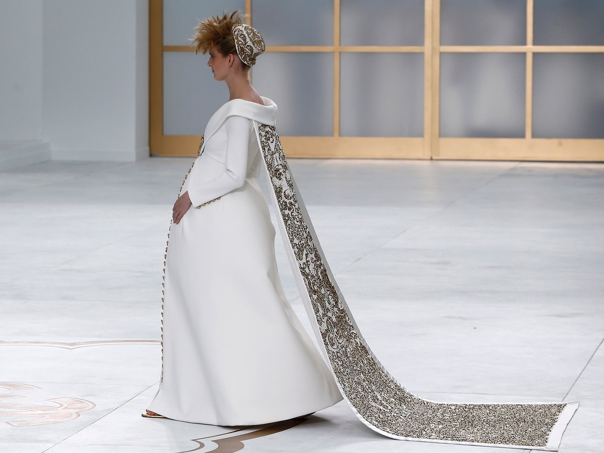 Time travel: echoes of the 1700s at Chanel a/w ‘14 couture