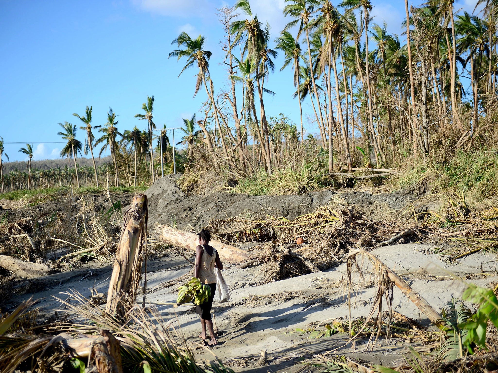The devastation on the Pacific island of Vanuatu caused by Cyclone Pam in March was a significant factor in Oxfam helping a record number of people in 2014-15