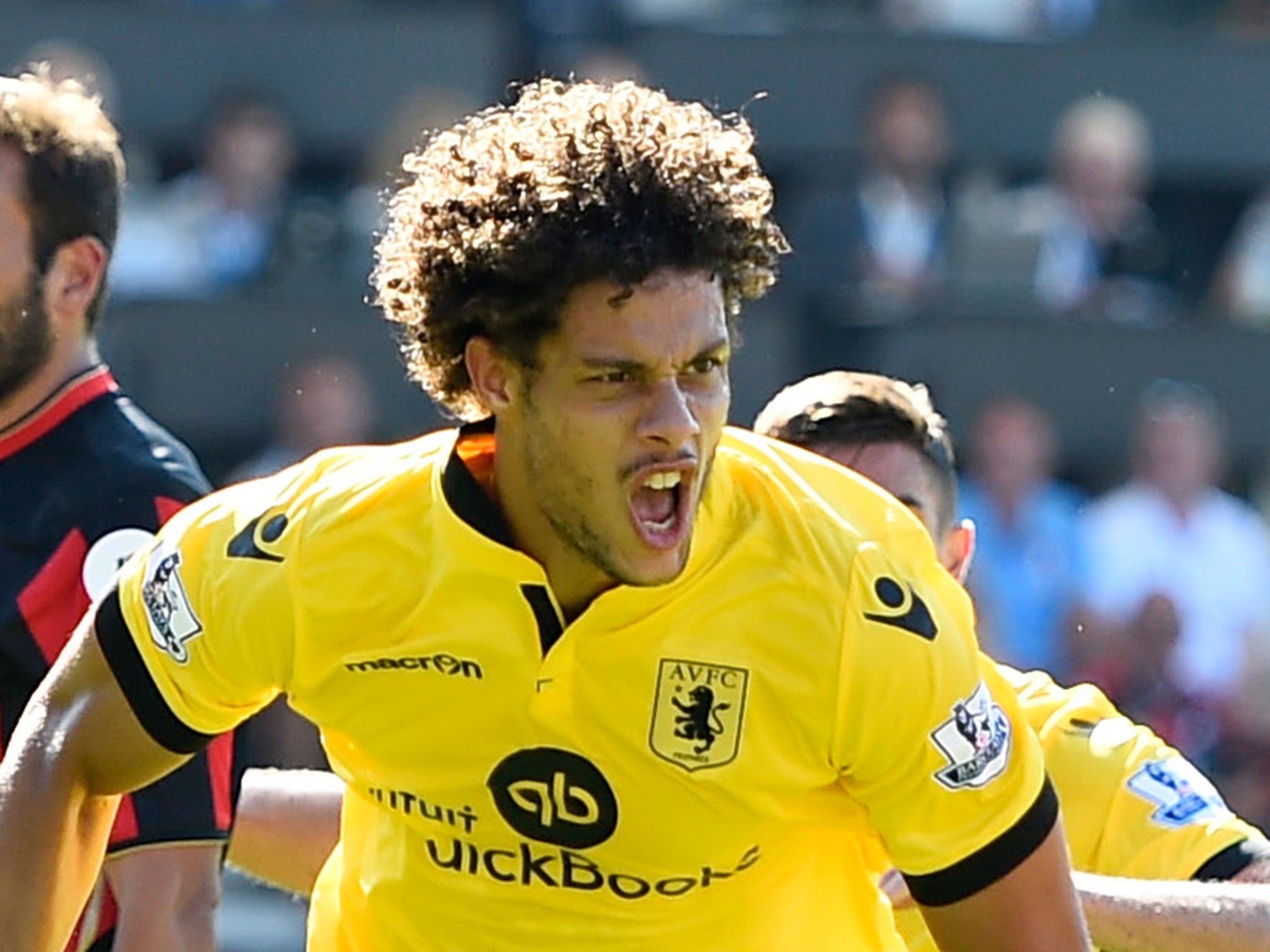 Rudy Gestede scored the only goal in Aston Villa’s 1-0 victory over promoted Bournemouth