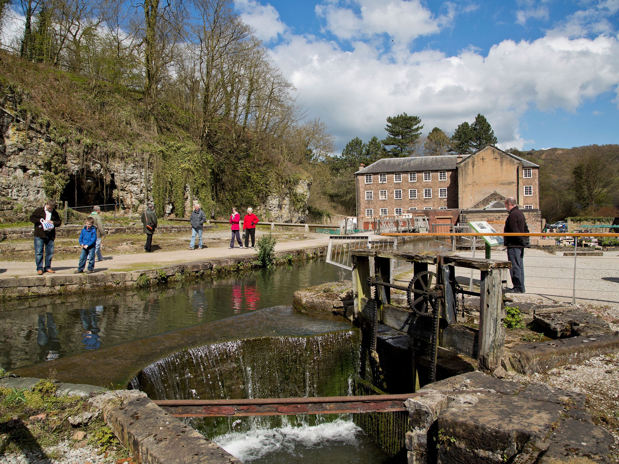 Cromford Mill, scene of Arkwright’s valuable innovations which Britain fought to protect