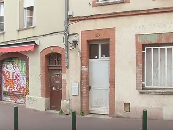 The apartment in Toulouse where the decompsed body as found