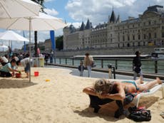 Parisians divided over Tel Aviv Sur Seine beach bar event