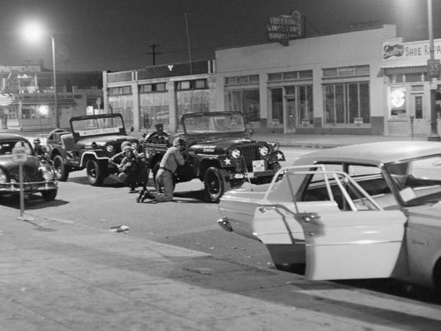 50 years after Watts riots, similar scenes seen on the streets of ...