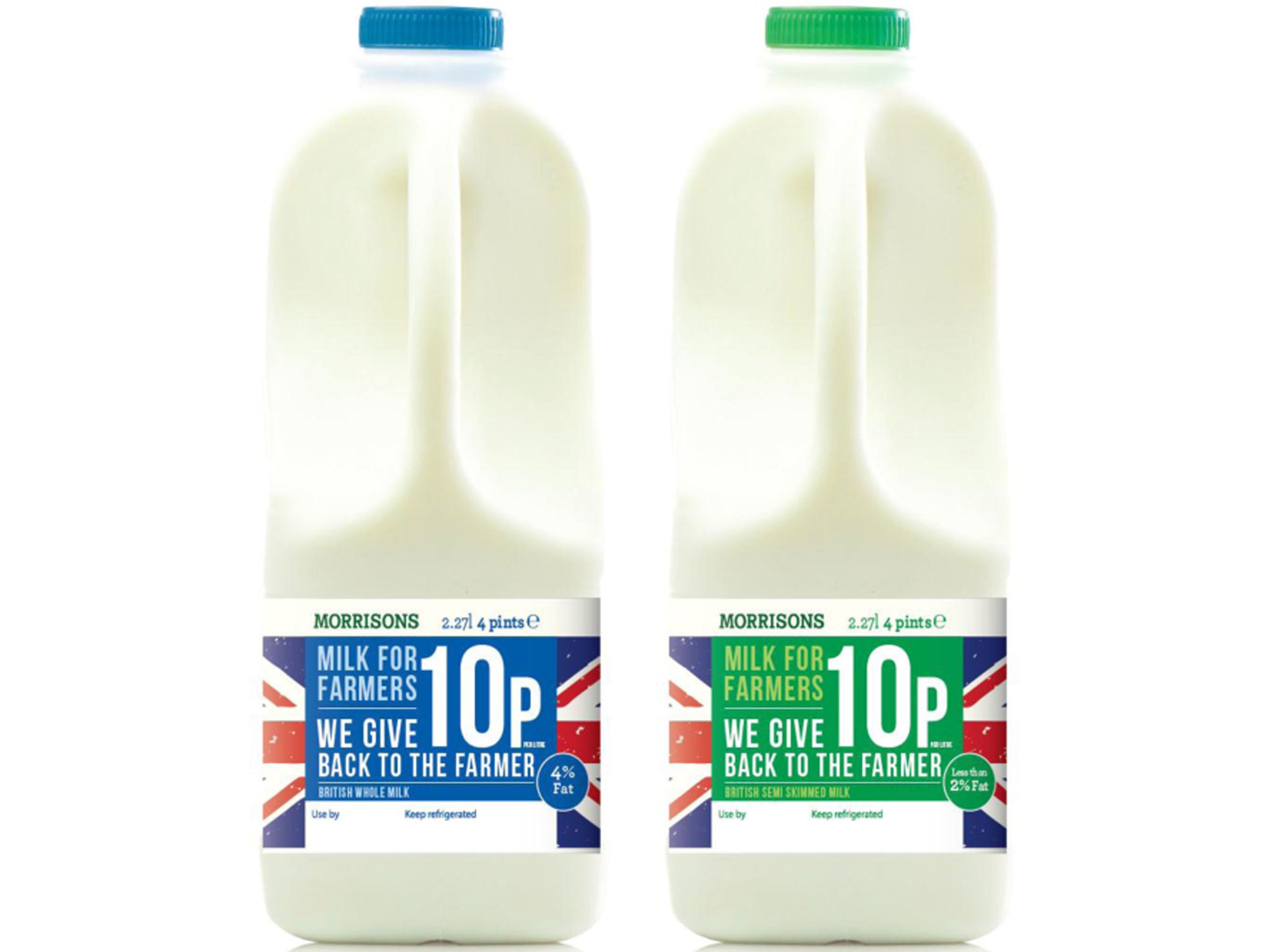 Morrisons new 'Milk for Farmers' brand will pass on 10p-per-litre directly to UK dairy farmers