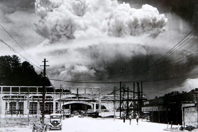 The atomic bombs dropped on Japan at the behest of President Harry Truman in 1945 killed at least 129,000 people