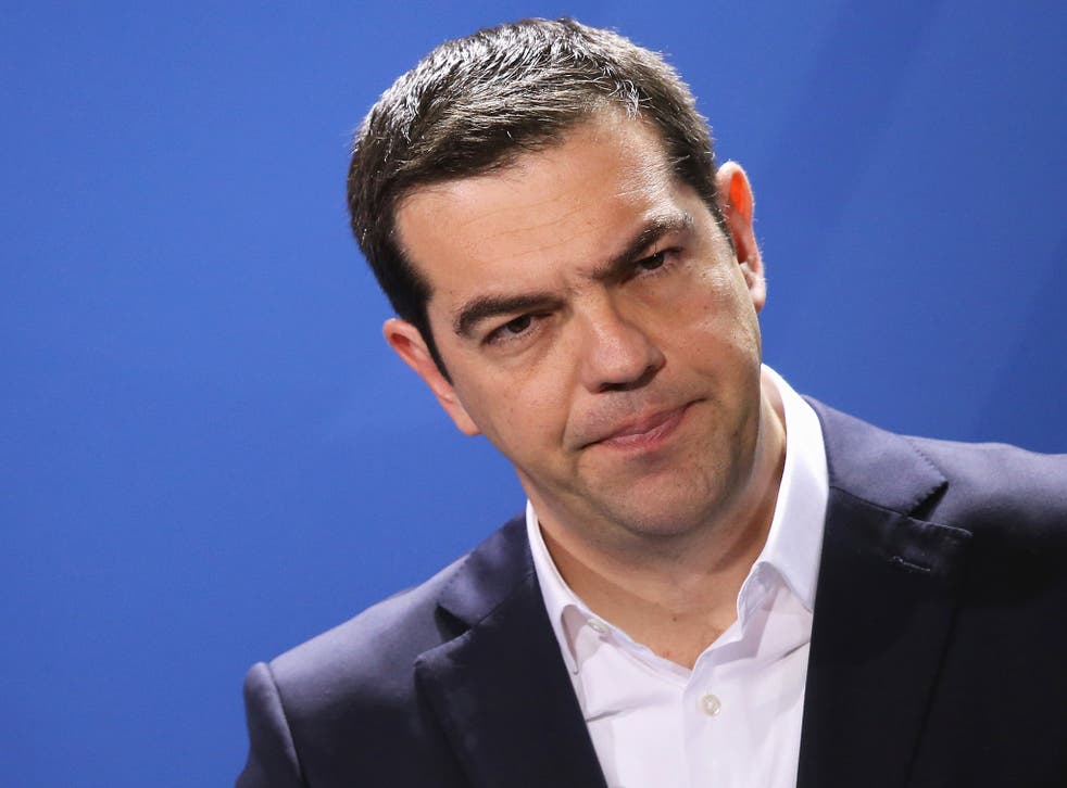 An opposition MP described Greek Primer Minister Alexis Tsipras as 'an incompetent'