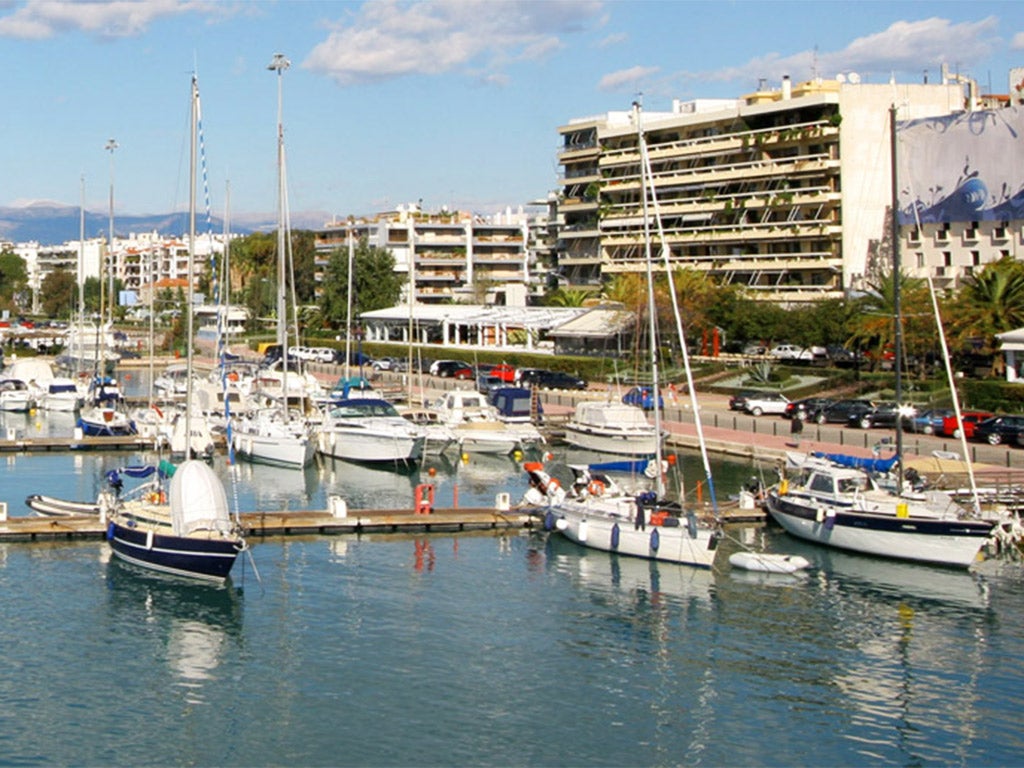Yachts in Patra, Greece’s third-largest city