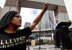 Black Lives Matter movement begins to influence the 2016 presidential race