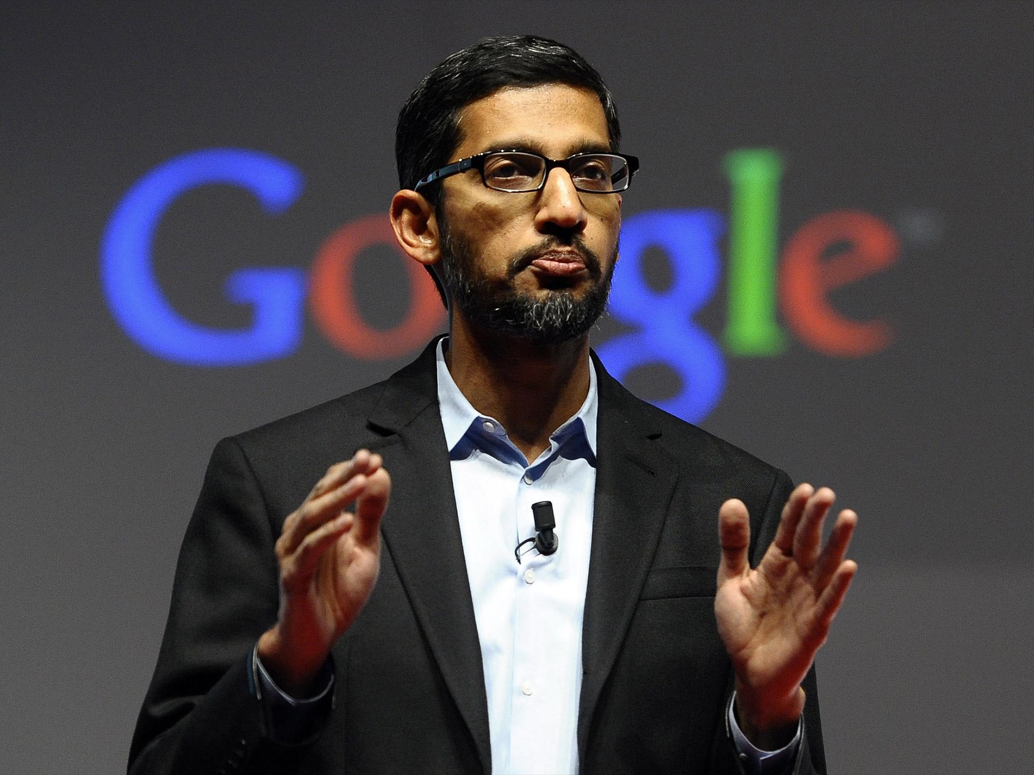 Sundar Pichai has become Google’s new chief executive