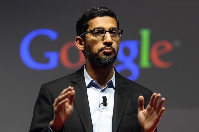 Mr Pichai, 45, who has led Alphabet’s Google since 2015, received the shares before his promotion to senior vice president of products a year earlier,