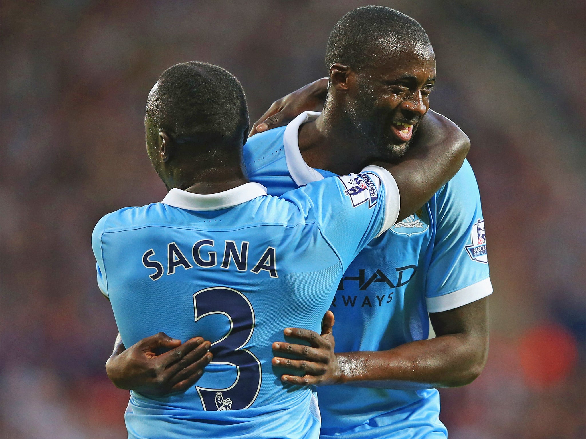 Yaya Touré had an indifferent time last season but scored for Manchester City on Monday