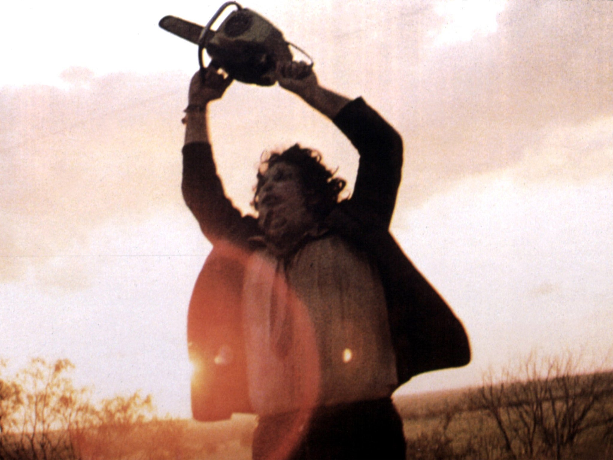 A scene from ‘The Texas Chainsaw Massacre’, a film which scared off many a potential hitchhiker (Rex)