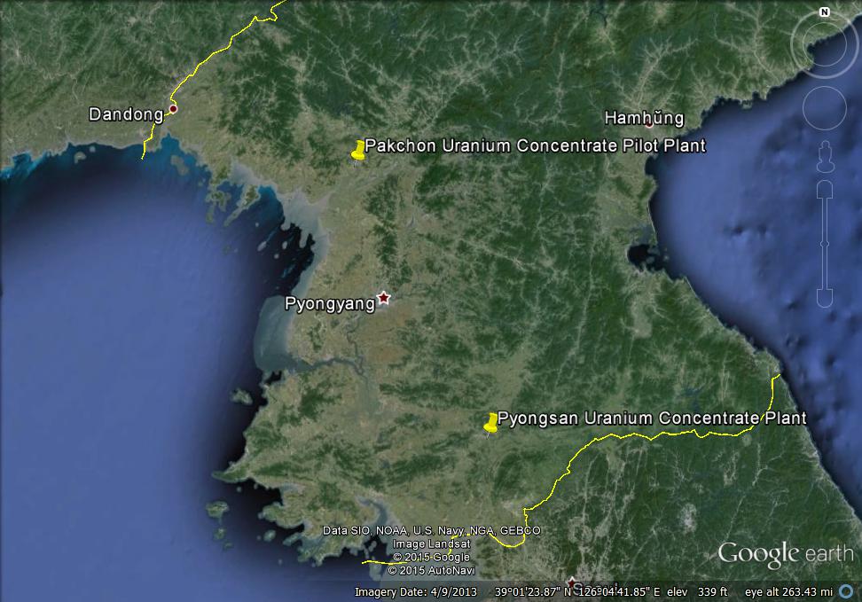 North Korea's uranium plants