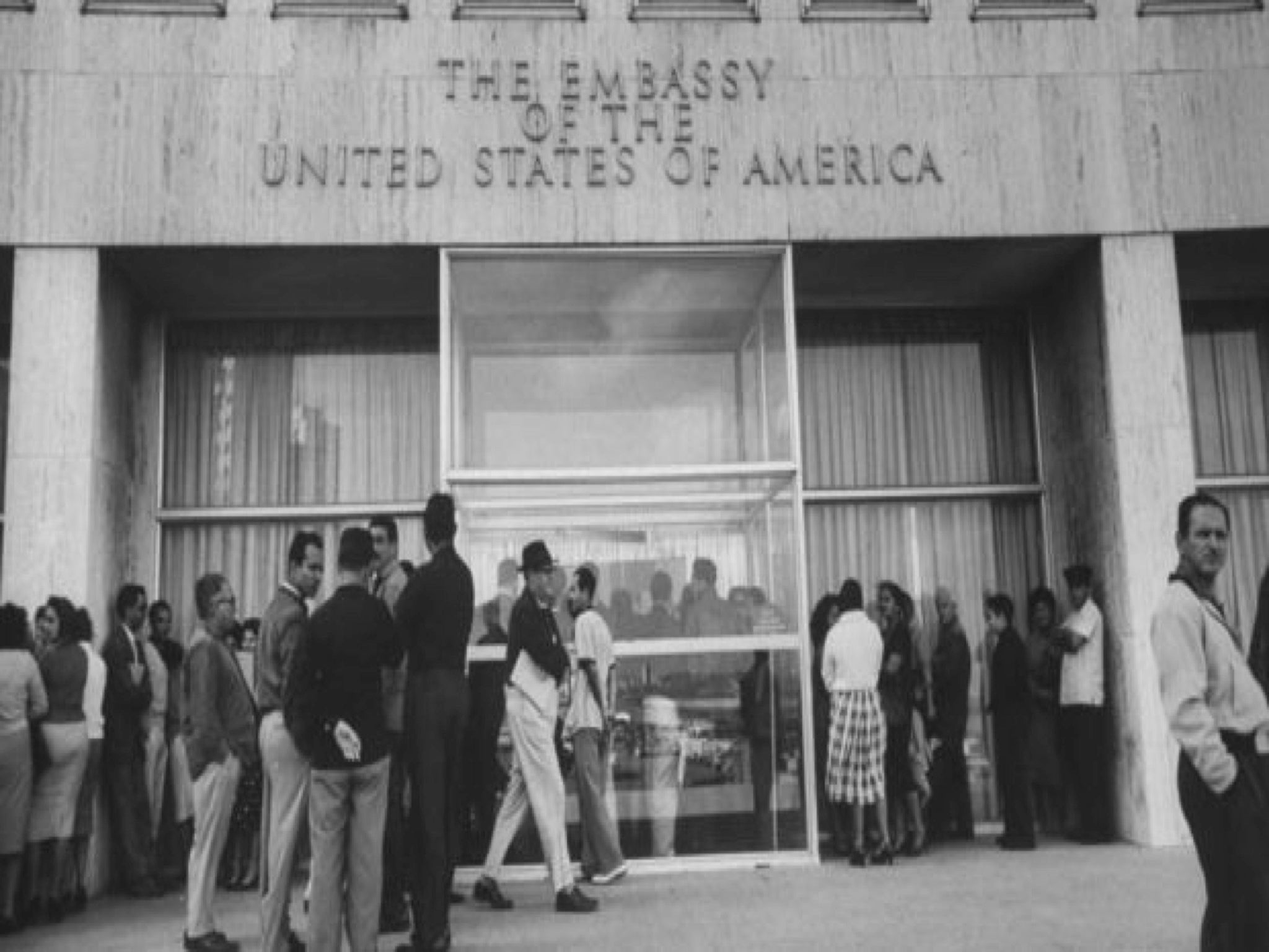 US Embassy in Cuba at the time diplomatic relations were suspended