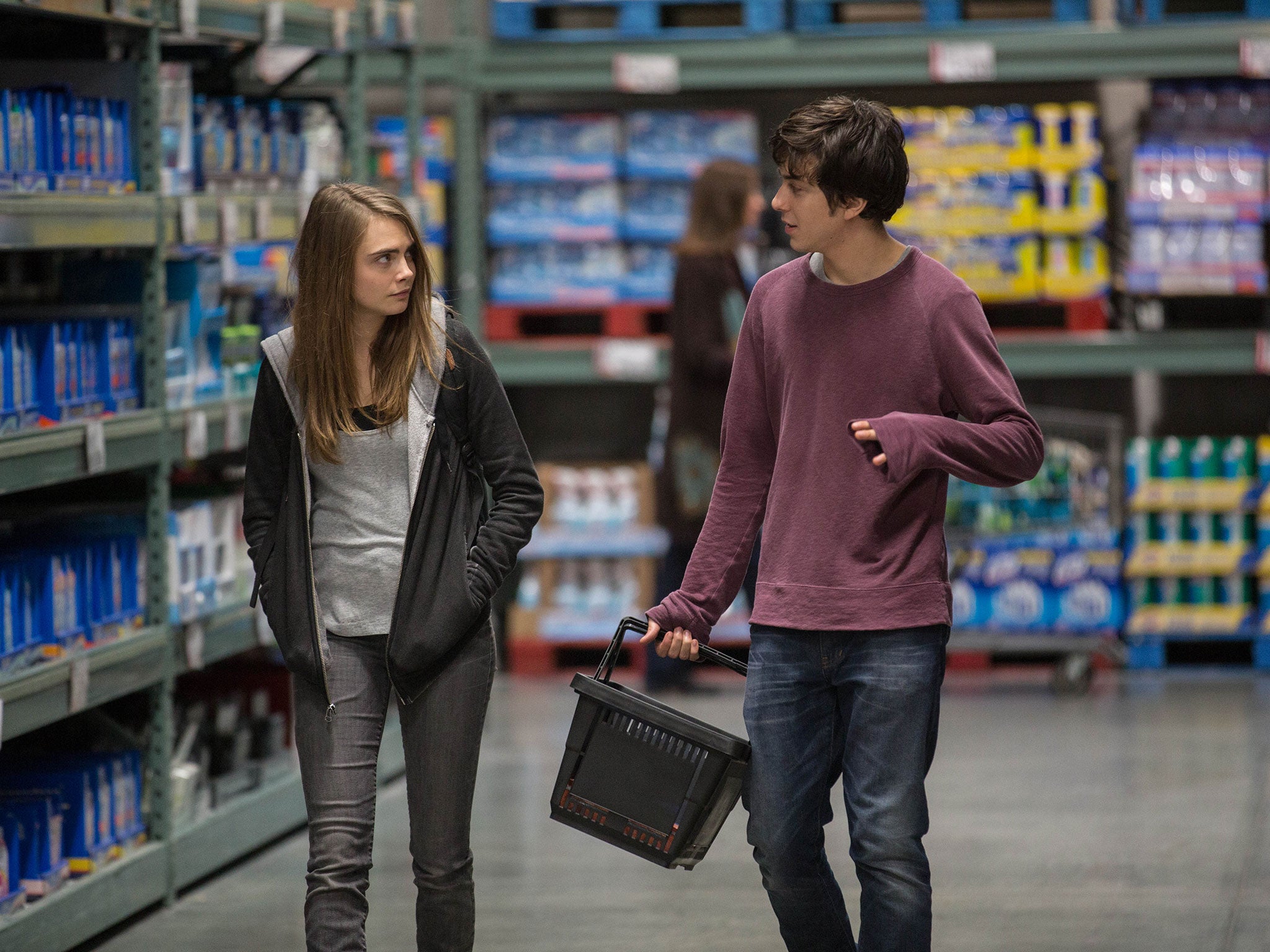 Well cast: Cara Delevingne and Nat Wolff