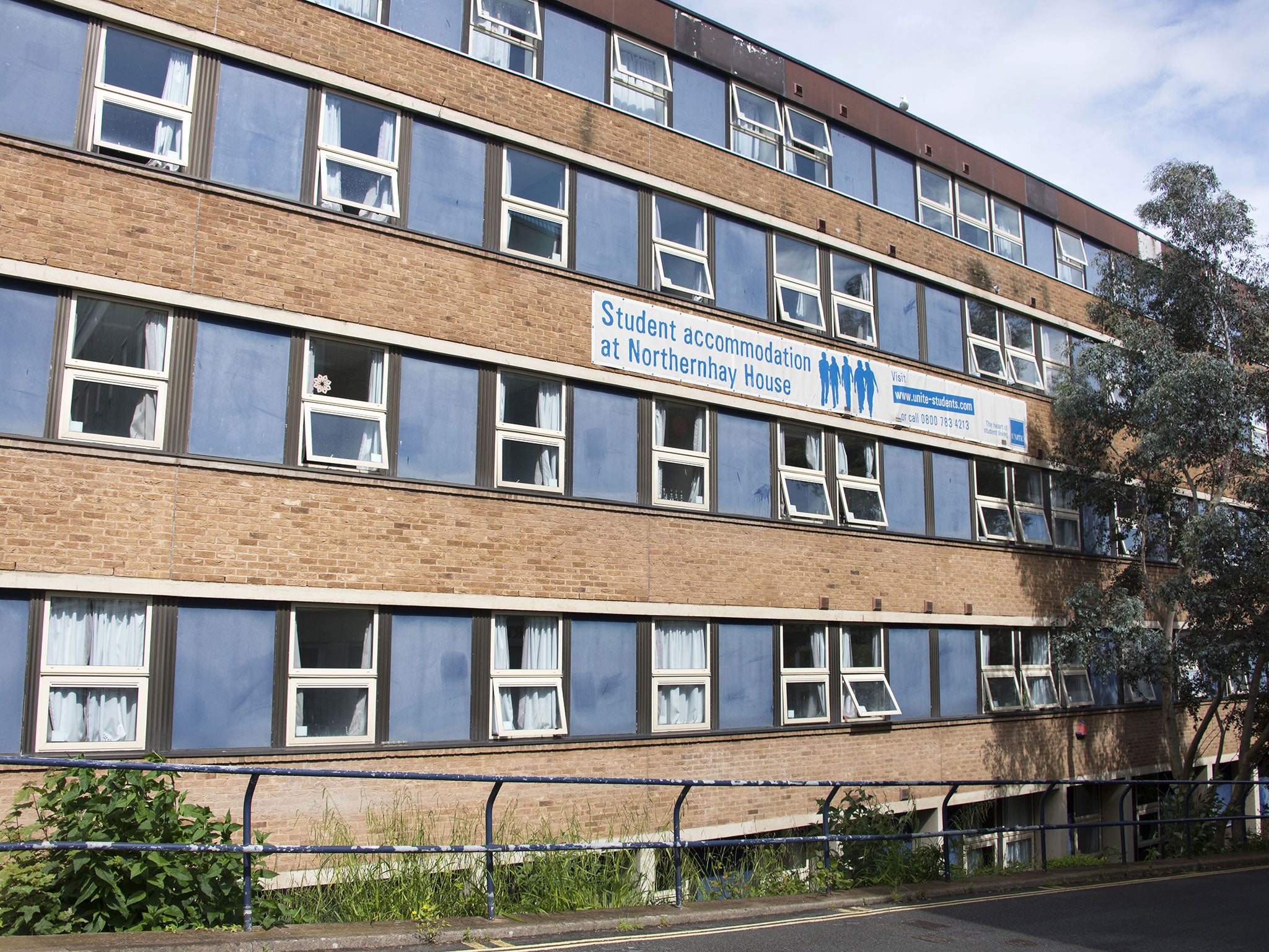 One of the many Exeter University student accommodation blocks in and around Exeter