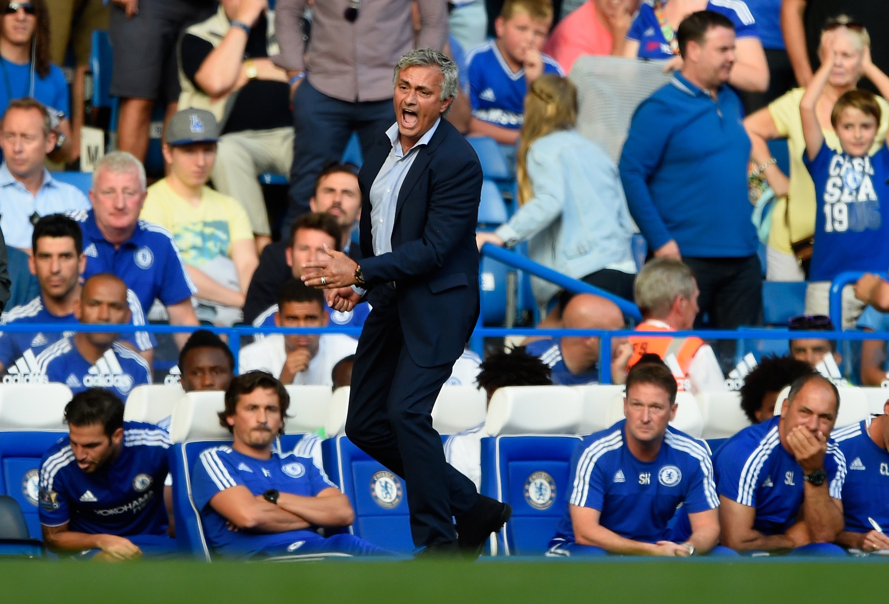 Jose Mourinho was clearly enraged by the pair