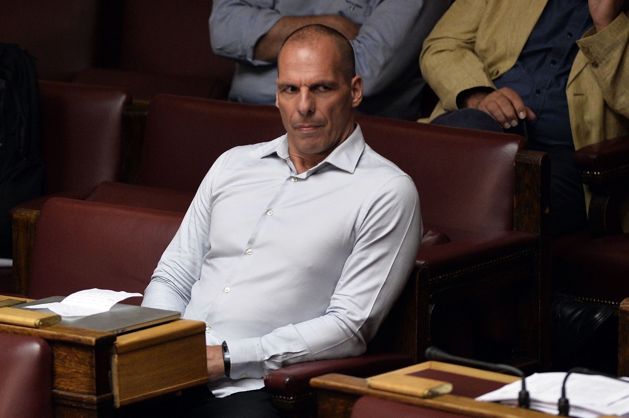 Yannis Varoufakis voted against the bailout