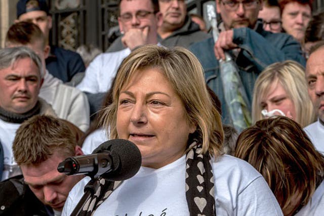 Mayor of Calais Natacha Bouchart