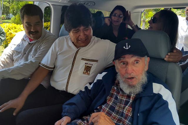 Fidel Castro in August 2015 (AFP/Getty Images)