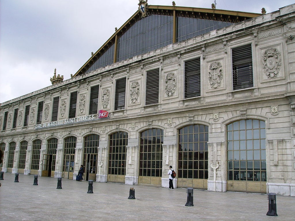 Marseille St Charles train station