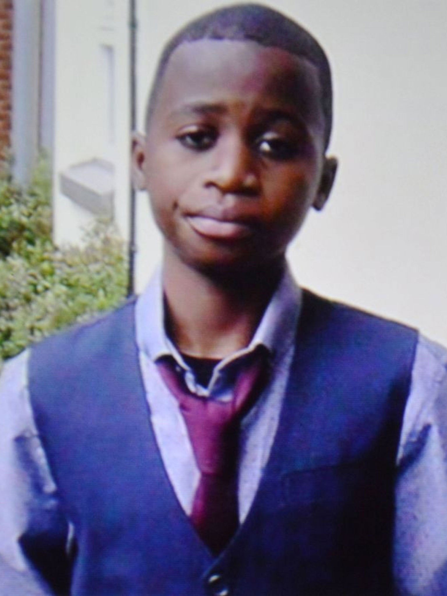 Bonheur Musungay, 14, who drowned on Wednesday. (Image: Family handout/PA)