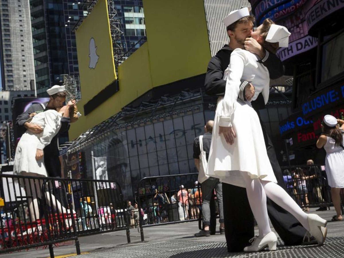 V J Day 1945 Times Square