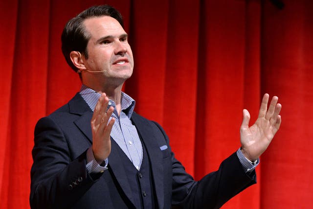 Jimmy Carr, unlike TS Eliot, has no need of patrons such as Francis Bacon’s Lady Sainsbury