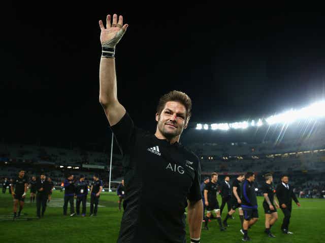 It was a historic night for captain Richie McCaw