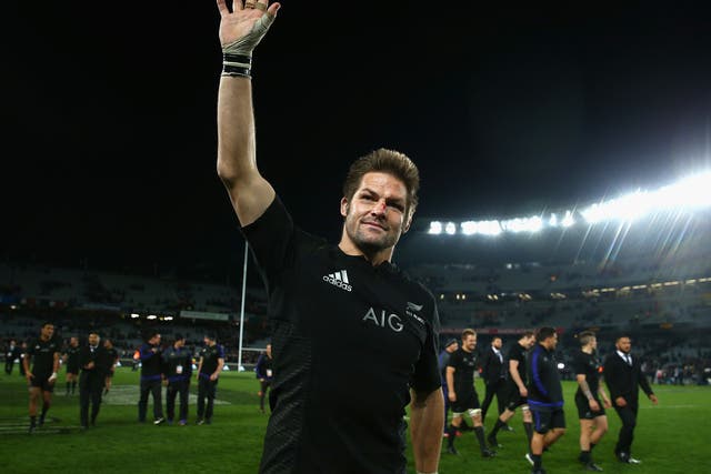 It was a historic night for captain Richie McCaw