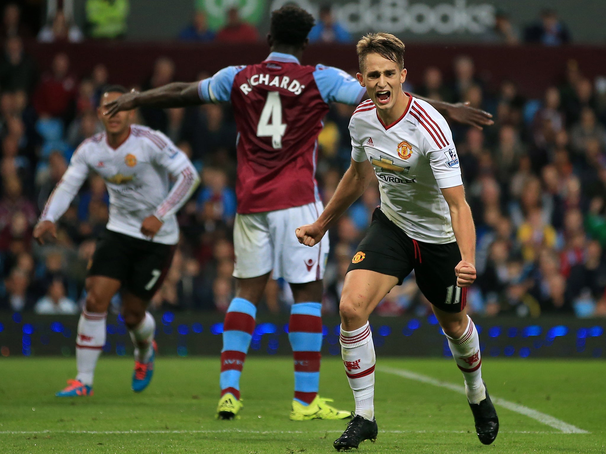 Adnan Januzaj offered a reminder of his potential with his winning goal against Aston Villa