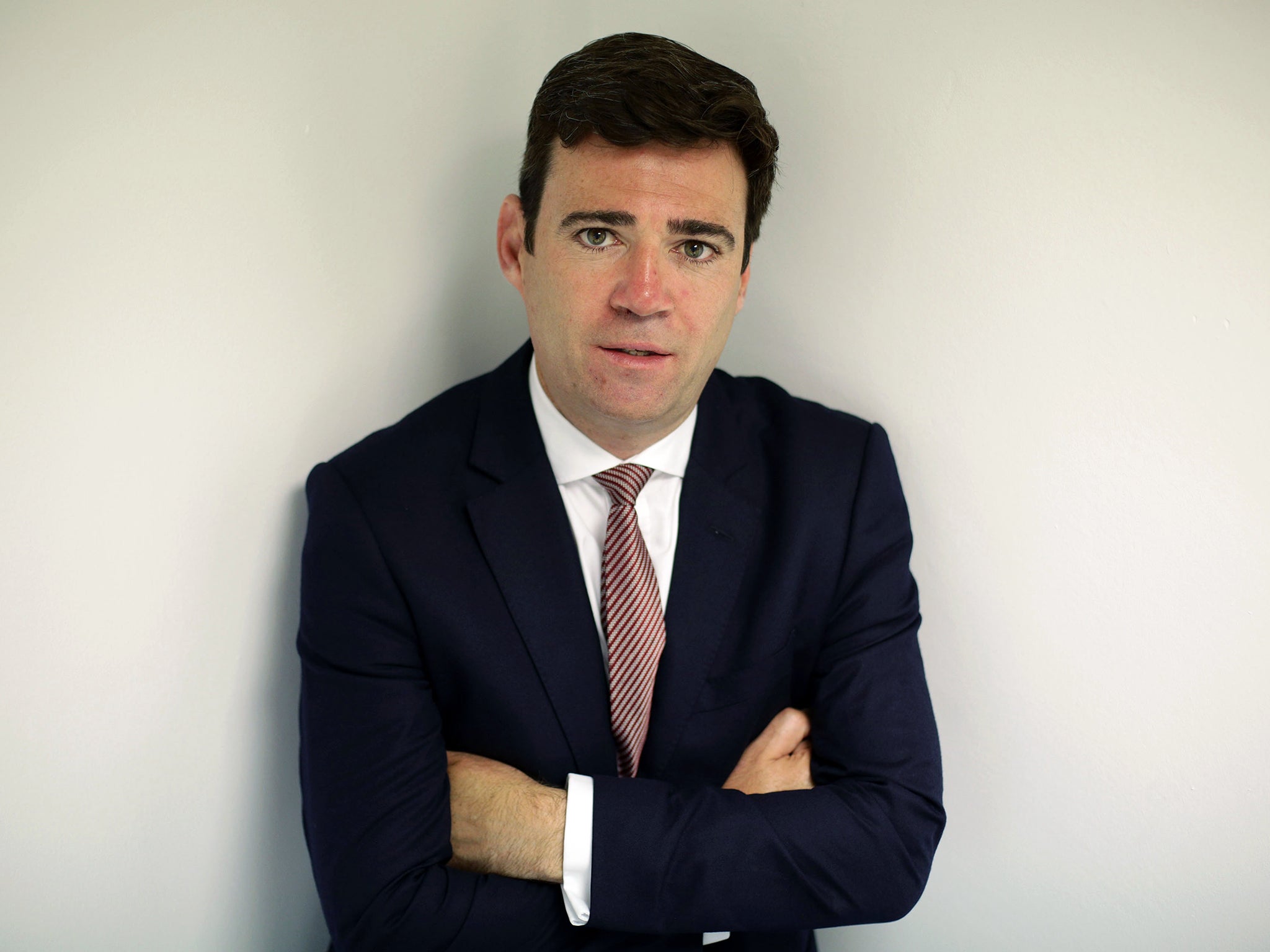 Burnham has insisted he is the only candidate capable of halting Jeremy Corbyn's progress