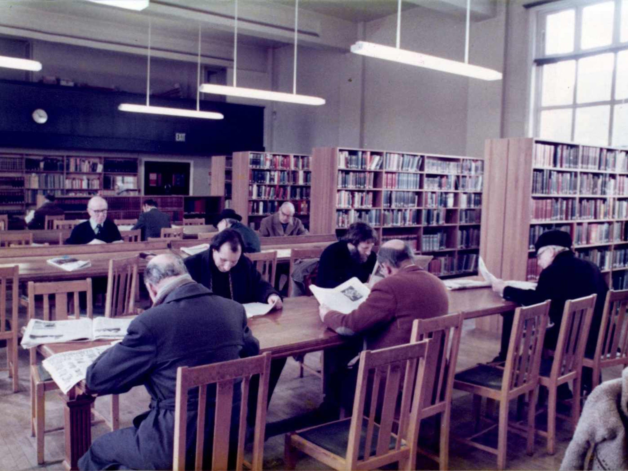 John Walsh’s local library in the 1970s