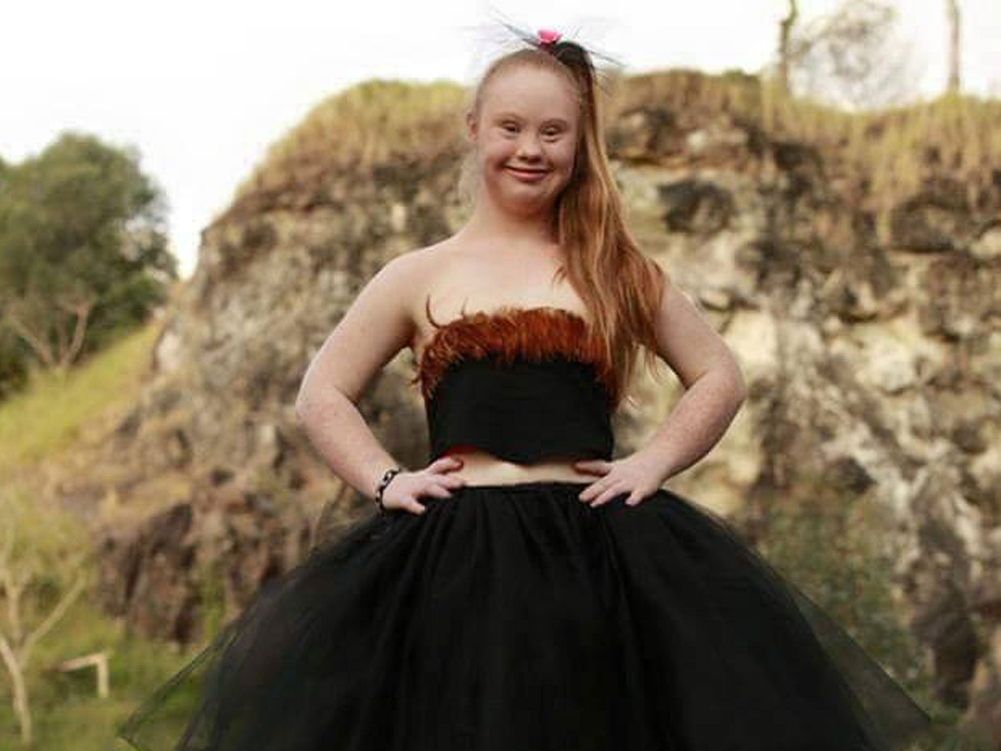 Madeline Stuart has been chosen as a model for NYFW