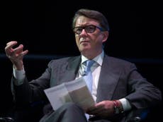 Lord Mandelson 'tried to orchestrate mass resignation of centre candidates to defeat Jeremy Corbyn'
