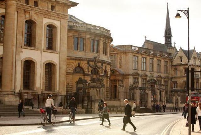 The University of Oxford was named as one of the most censorious in terms of free speech last year