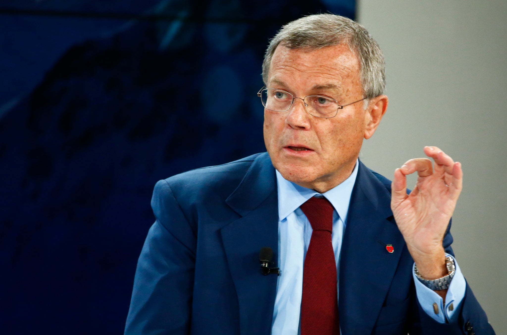Sir Martin Sorrell said he "rejects the allegation completely"
