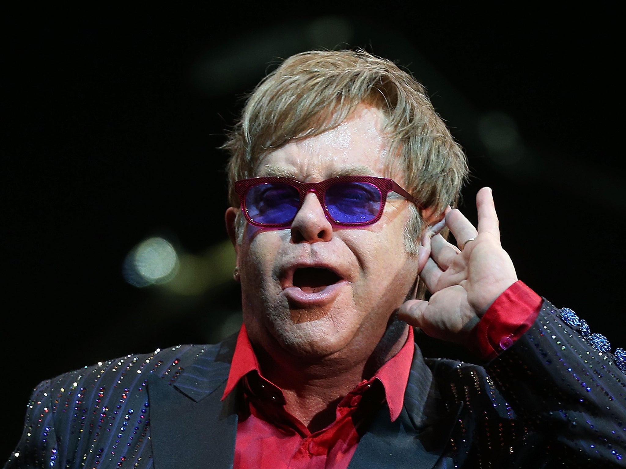 Sir Elton used his Instagram page to share his alarm and frustration at Mayor Luigi Brugnaro's 'divisive' move