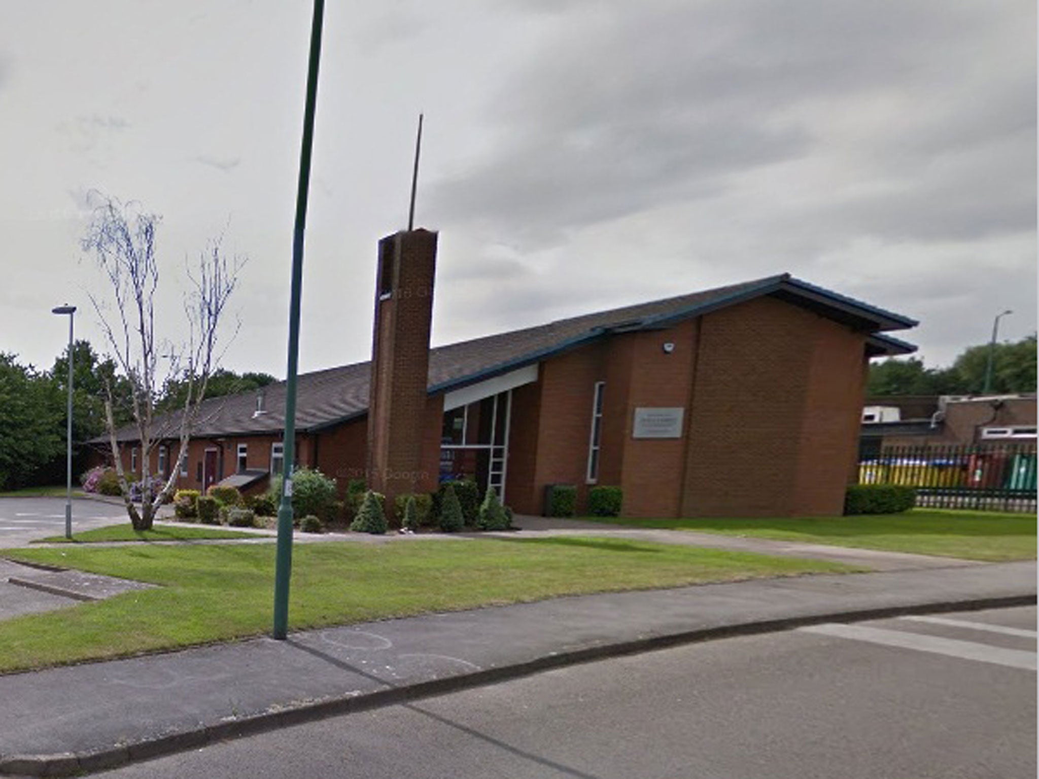 Church of Latter Day Saints on Clopton Crescent in Chelmsley Wood, where a bishop was attacked