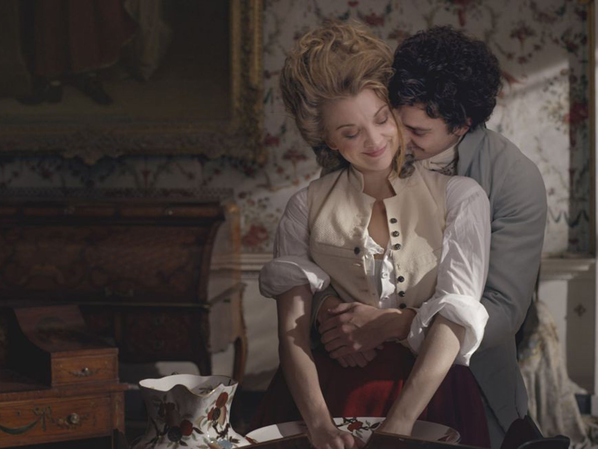 Lady Seymour Worsley (NATALIE DORMER), George Bisset (ANEURIN BARNARD)